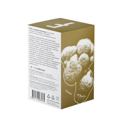 Ежовик гребенчатый - 60 капсул